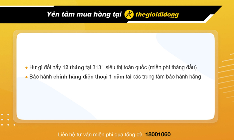 Bảo h&agrave;nh điện thoại Samsung tại TGDĐ